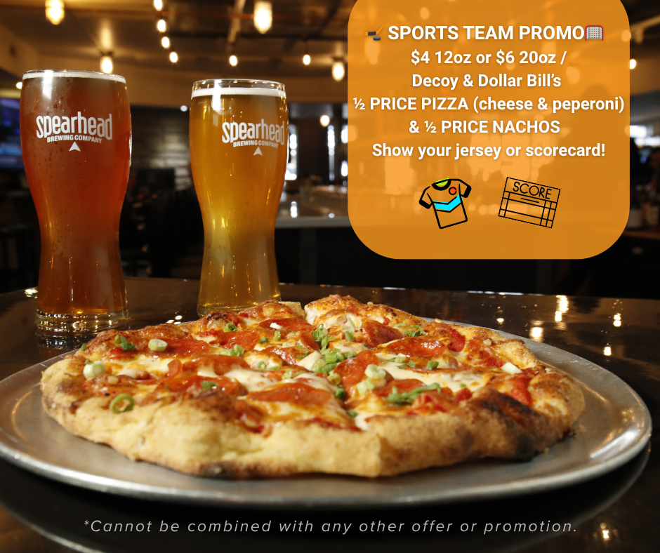 Post-Game Pints + Deals! 🍕🍺