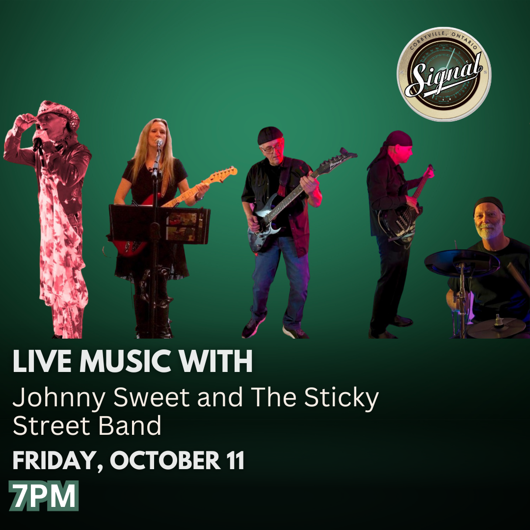 Live Music With Johnny Sweet and The Sticky Street Band