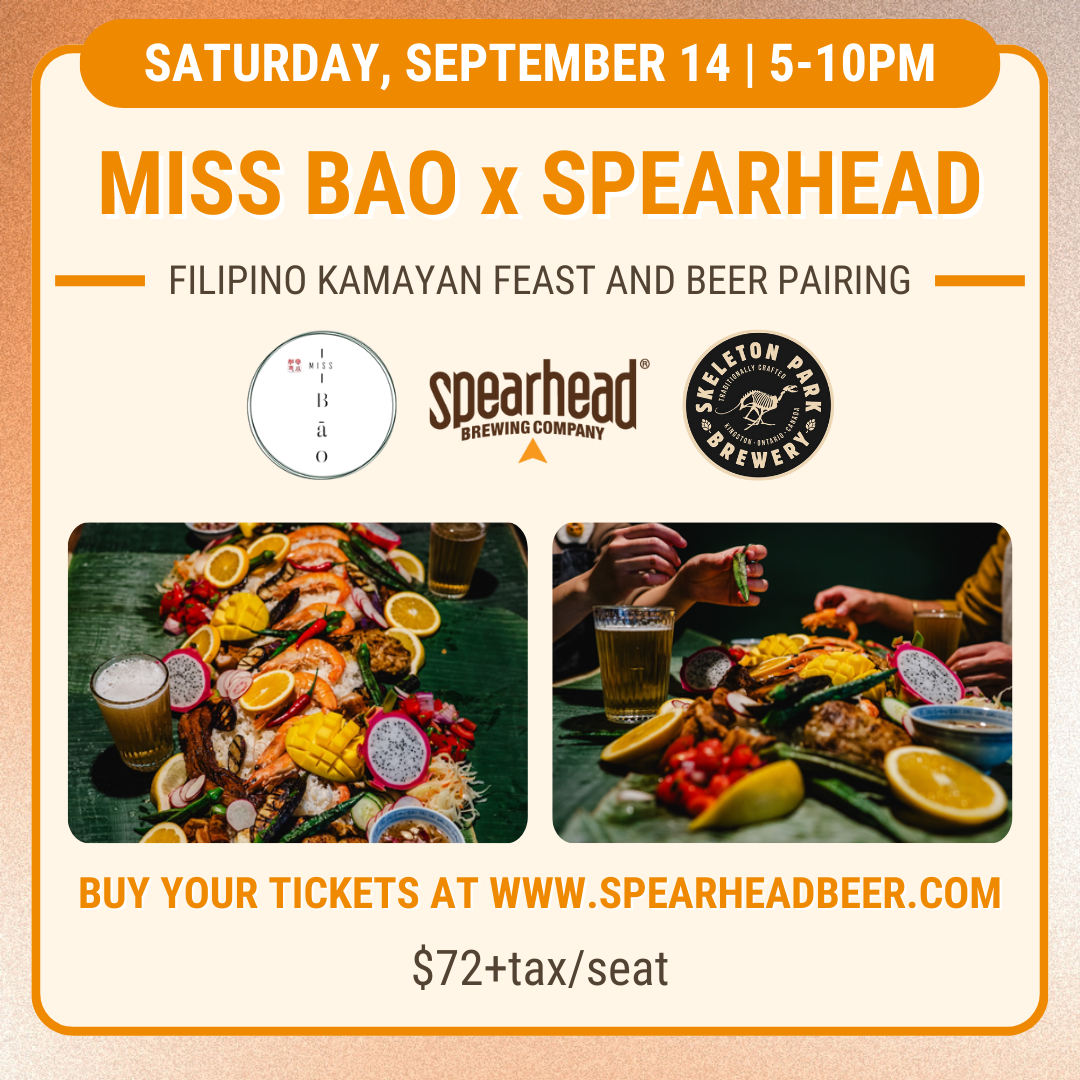 Miss Bao x Spearhead: Filipino Kamayan Feast & Beer Pairing