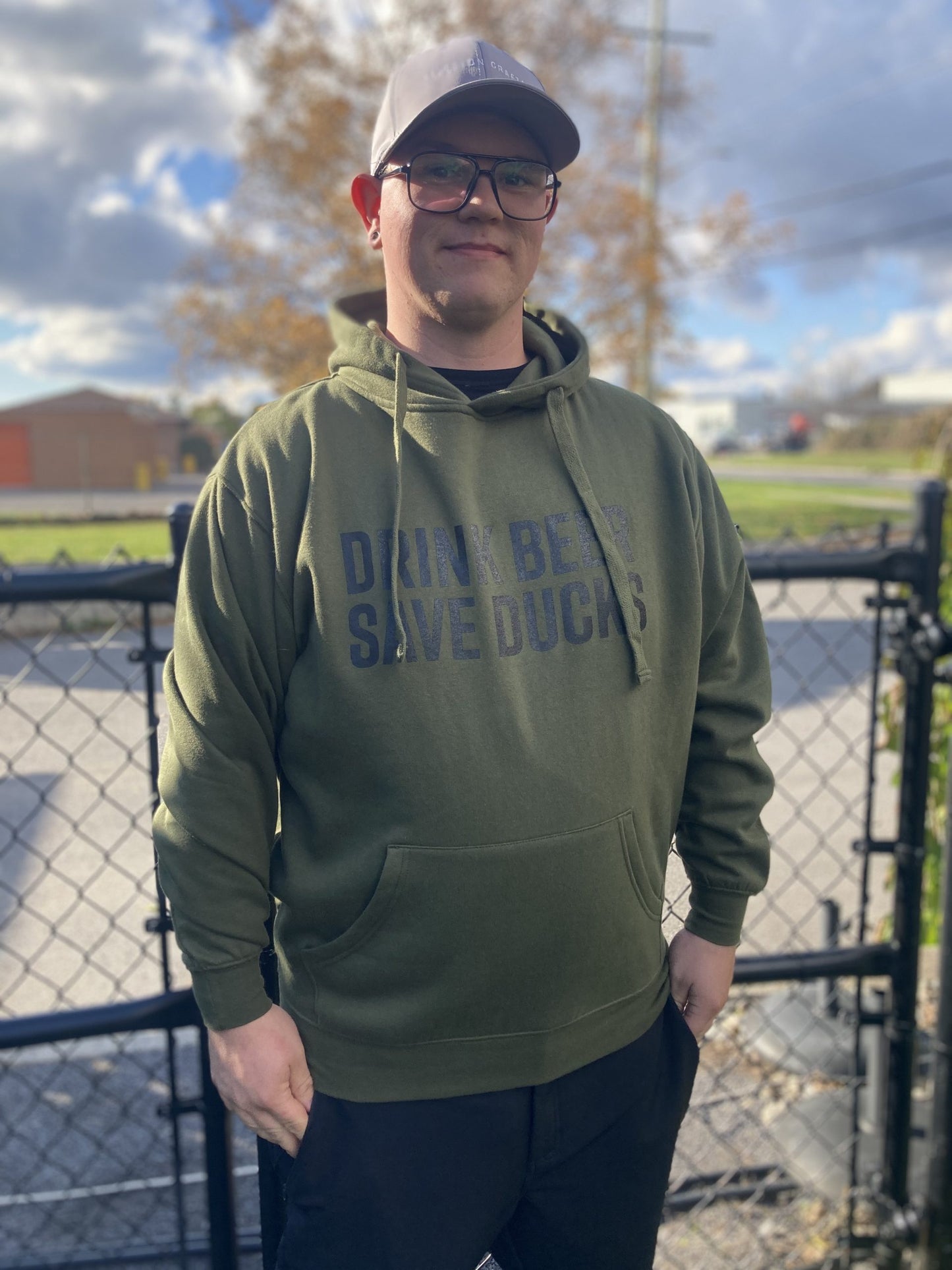 
                  
                    Drink Beer Save Ducks Hoodie
                  
                